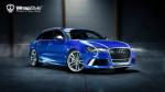 Audi RS6 Avant Joker Blue Chrome by WrapStyle 2014 года